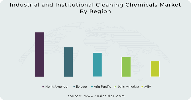 Industrial and Institutional Cleaning Chemicals Market By Region