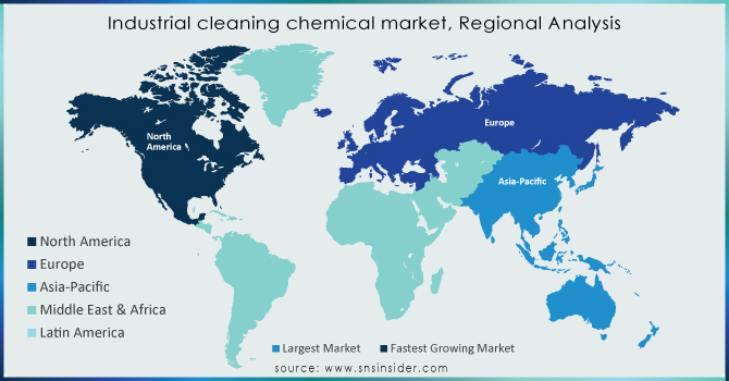 Industrial-cleaning-chemical-market-Regional-Analysis