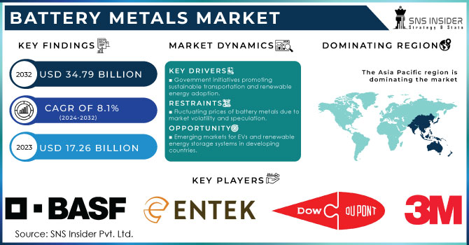 Battery Metals Market Revenue Analysis