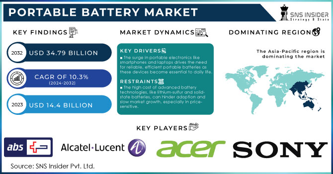 Portable Battery Market Revenue Analysis